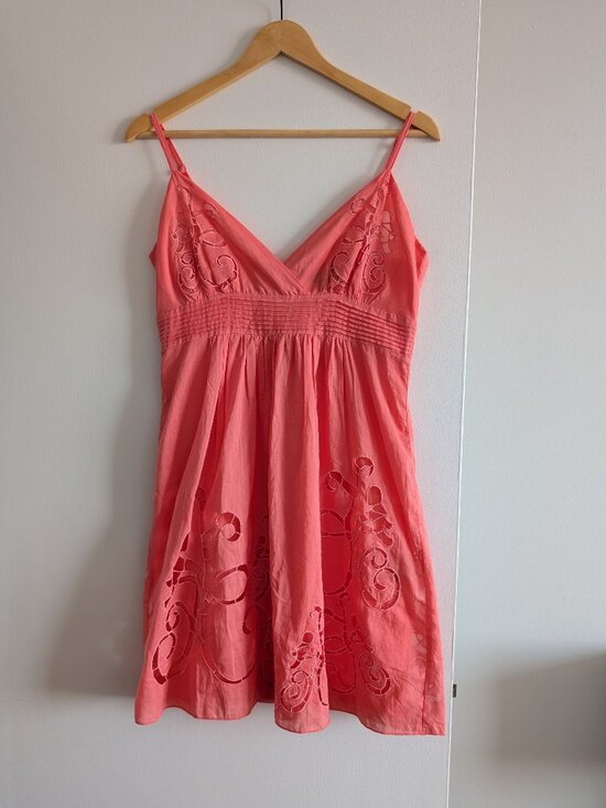 Le Chateau Dresses & Skirts - Le Chateau vintage Y2K 100% cotton cutout Pink Summer Dress